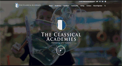 Desktop Screenshot of classicalacademy.com